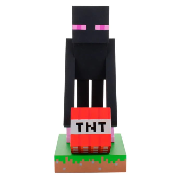 Minecraft - Enderman - figurine standaard voor telefoon | controller | oplaadcase (Cable Guys Original)