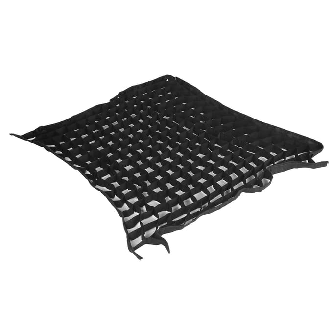 80x80cm Softbox Cellulaire Grid Mesh met Klittenband Voering voor Fotografie black