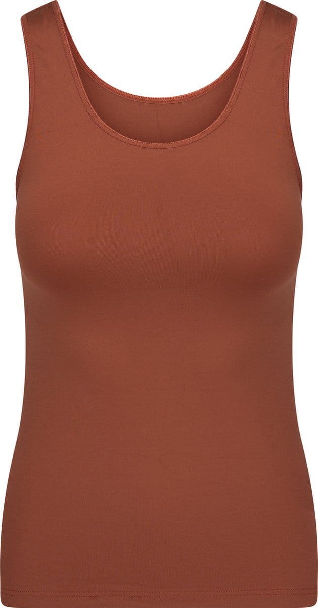 RJ Bodywear - Pure Color - Dames Singlet - Cognac - 4XL