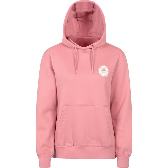 Mountain Warehouse Dames Landschap Regular Hoodie (Zacht Roze)