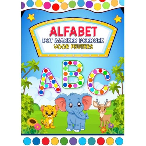 Alfabet Dot Marker - Doeboek Voor Peuters - Peuterspeelgoed & Meer