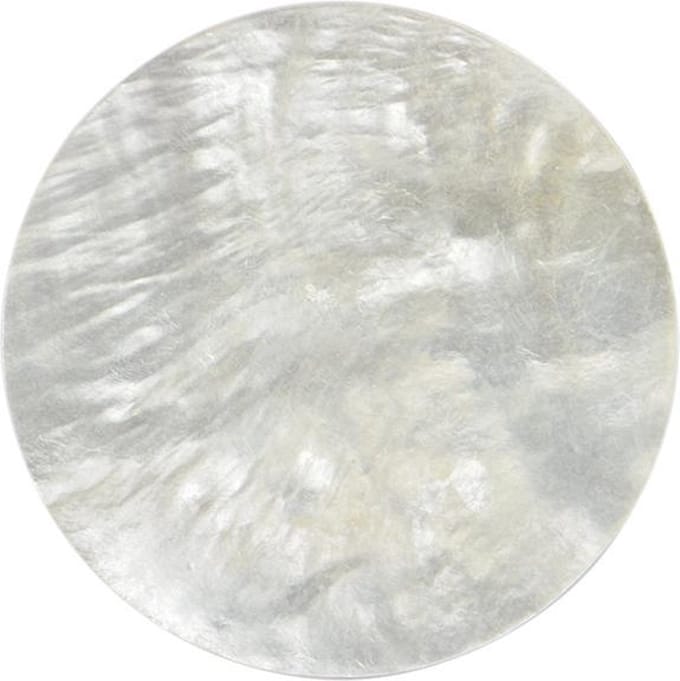 Quiges - Munthouder Munt 25mm Schelp Beige - EPRS018