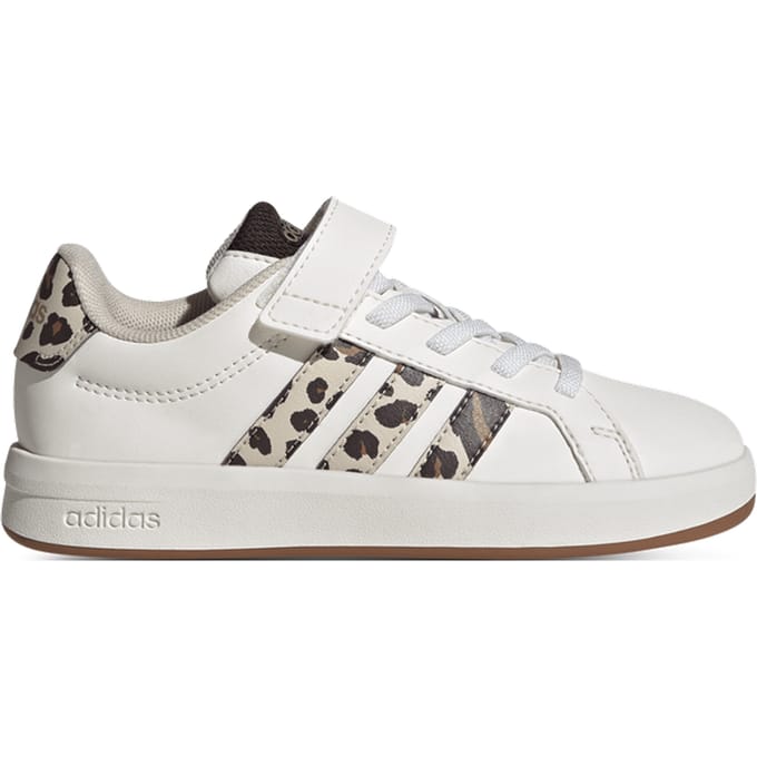 Adidas Grand Court 3.0 Peuterschoenen - Wit - Maat 34 - Mesh/Synthetisch