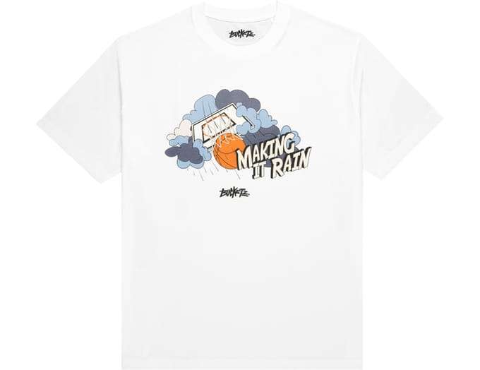 Kickz Making It Rain T-shirt Wit