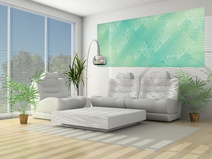 Modern Abstract Art Photo Wallcovering