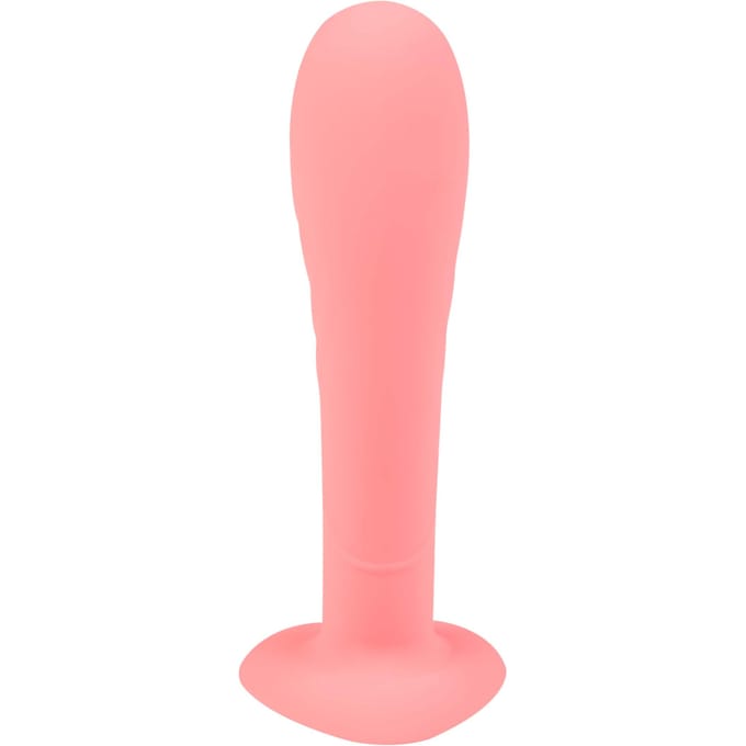 Anale dildo met hartvormige zuignap, 13 cm