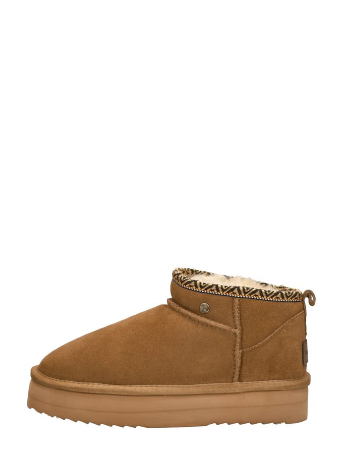 Warmbat Durack Vrouwen Laarzen - Cognac - Maat 37