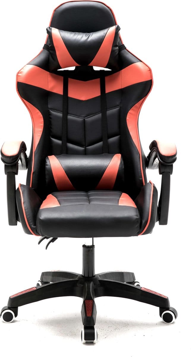 Gamestoel Cyclone tieners - bureaustoel - rood zwart