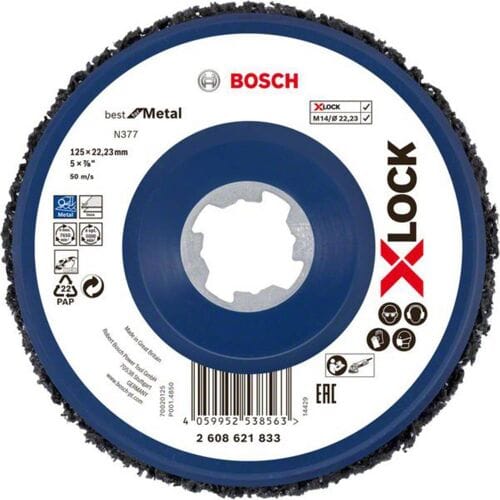 Bosch Accessories 2608621833 Polijstschijf Diameter 125 mm 1 stuk(s)