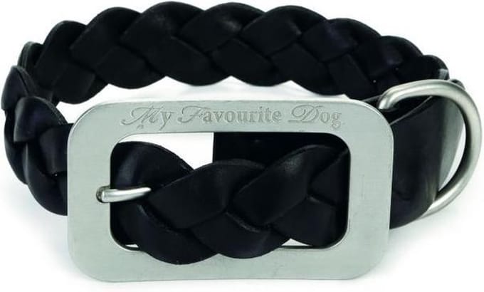 Leren halsband