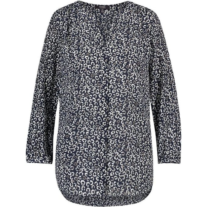 Pintuck Blouse Dierenprint | Toro Cat