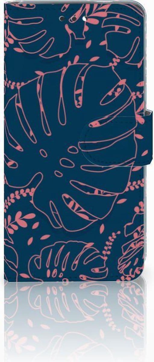 Nokia 3.1 (2018) Hoesje Palm Leaves