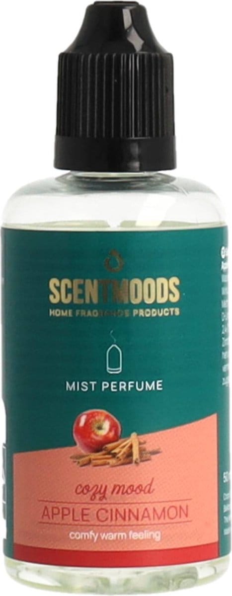 Scentmoods Appel & Kaneel geurolie voor diffuser - 50ml