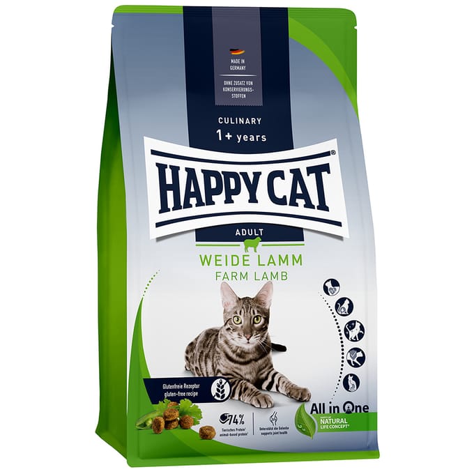 Happy Cat Culinary Adult Kattenvoer - Lam - 10 kg
