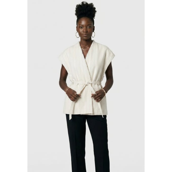 & Other Stories Evita Ss Blazer White Größe: M | Gilets Outlet | Damen | Weiß