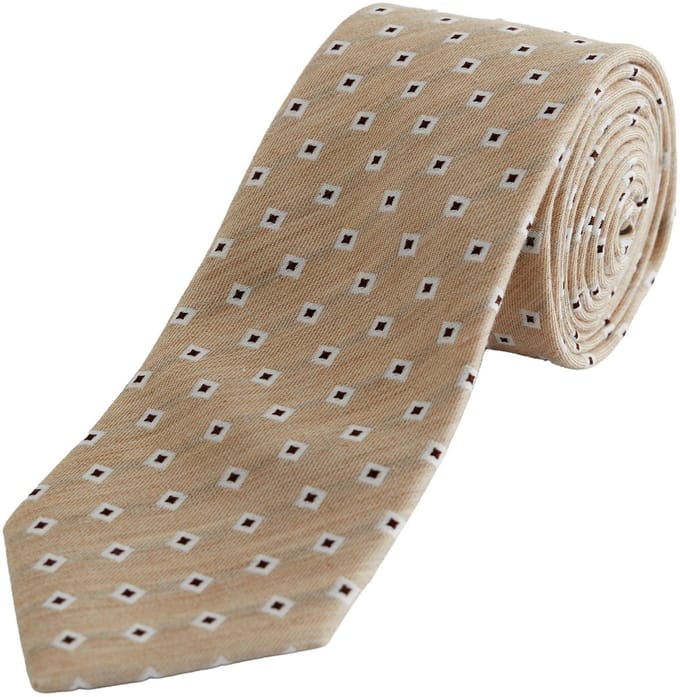 WE Fashion Heren stropdas met print