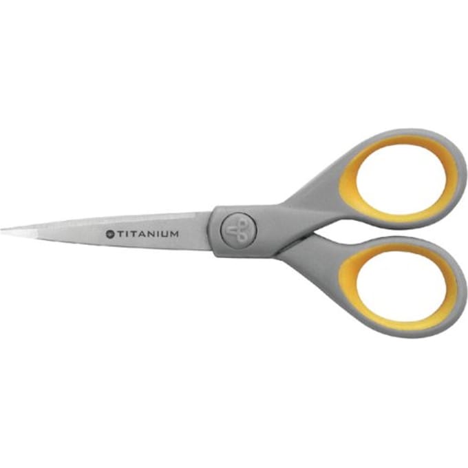 Westcott schaar - 13cm - softgrip - grijs - kantoorschaar - AC-E30450