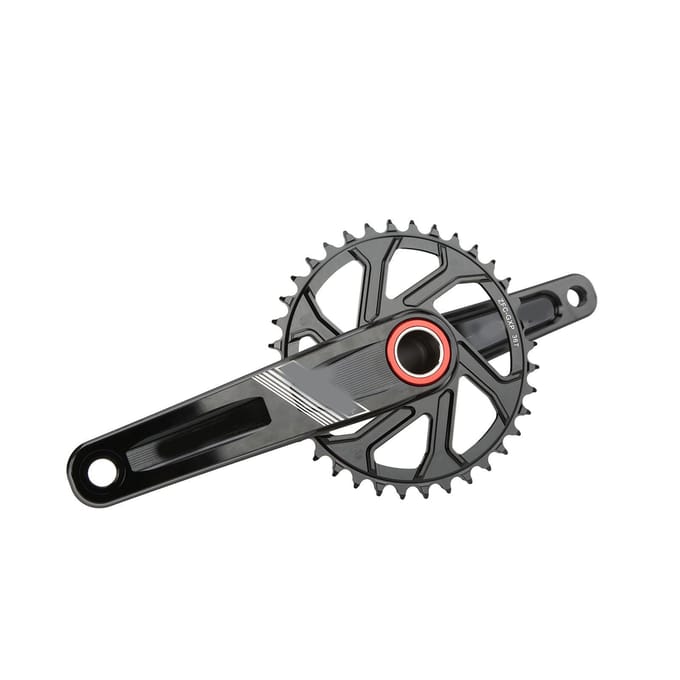 MEROCA 36T Direct Mount Mountainbike Crankstel Aluminiumlegering Hol Geïntegreerd Crankstel met gray