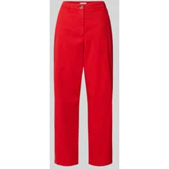 slim fit chino van katoenmix