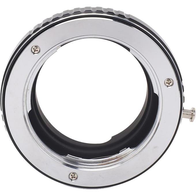 Lensvattingadapter Aluminiumlegering Nauwkeurige Montage MD naar L M-vatting Lensadapter voor Minolta MD-vatting white