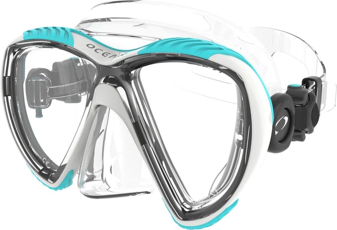 Oceanic Discovery Mask - Zwembril - Duikbril - Volwassenen - Clear/Aqua