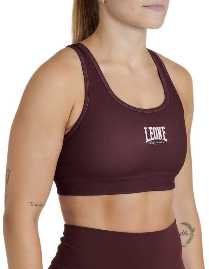 Leone1947 Logo Sport-top Paars M Vrouw