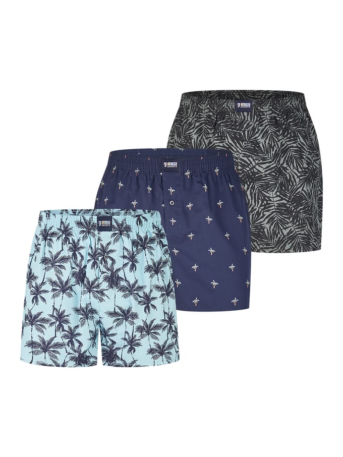 Happy Shorts Mannen Bokser Motiv Mix