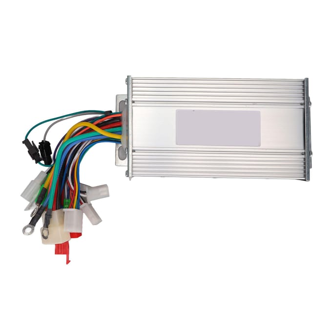 36V48V 500W Universele Borstelloze Snelheidsmotorcontroller met 12 Buizen voor Elektrische Dubbele Modus white