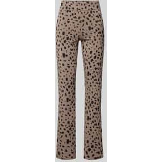 slim fit legging van katoenmix model 'LEO REHMAA'