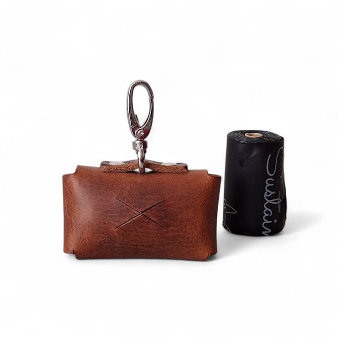Cooper & Quint Poepzakhouder - Bruin - Zilver