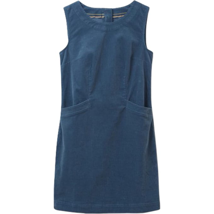 White Stuff Lothbury  Cord Pinny  Blue Größe: 20 | Minikleider Outlet | Damen | Blau