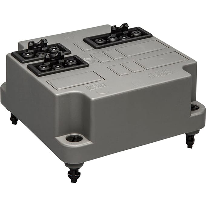 ABB 3640 Afdekking GST18 2x3P 1x4P Gerecycled Plastic - 1SPA007130F9710