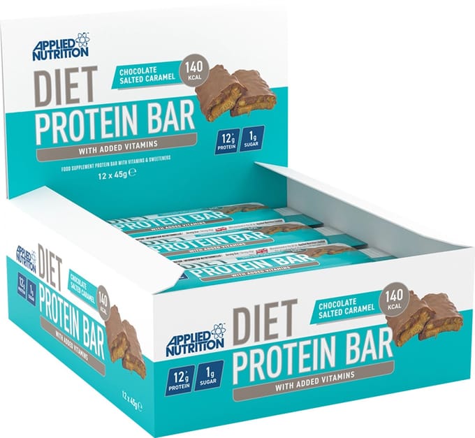 Diet Protein Bar - 12 repen - Chocolate Salted Caramel