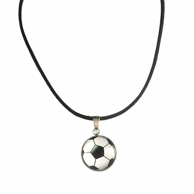 Voetbal ketting -45 cm-2 cm- Charme Bijoux