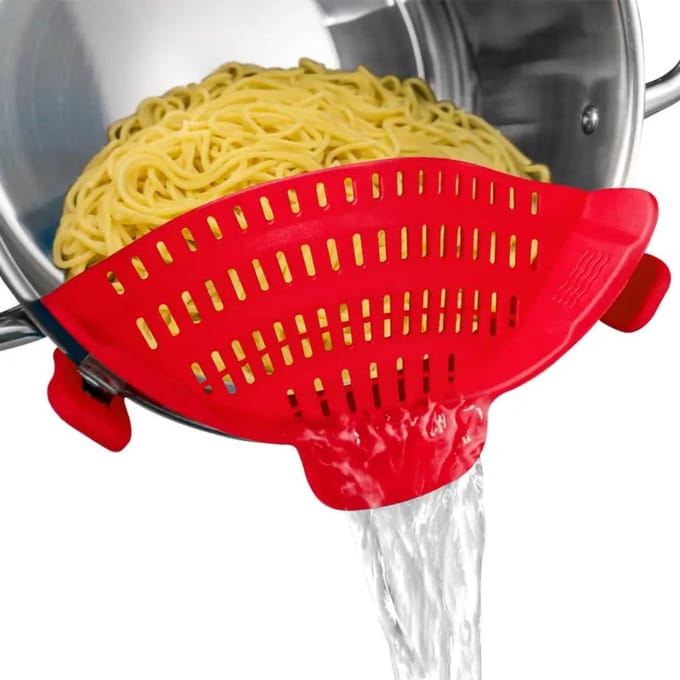 Livano Vergiet - Zeef - Pasta - Rood