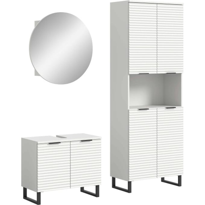 Riff badkamercombinatie wit NB - 34x155x193cm
