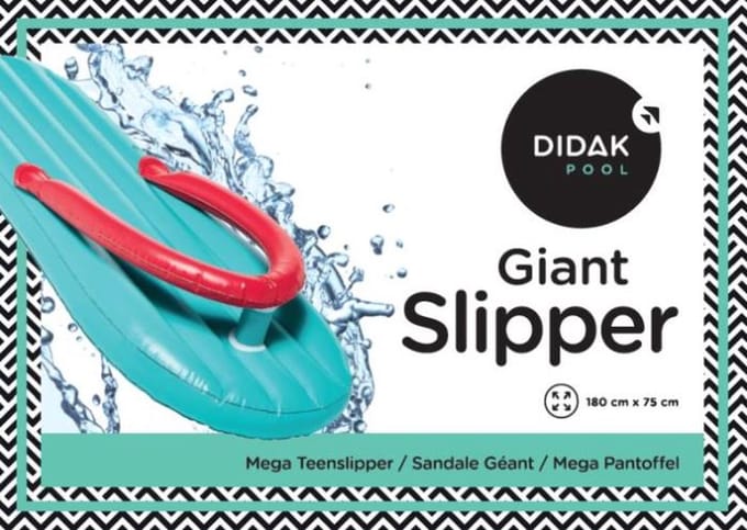 Didak Pool Opblaasbare Mega Teenslipper - Opblaasfiguur