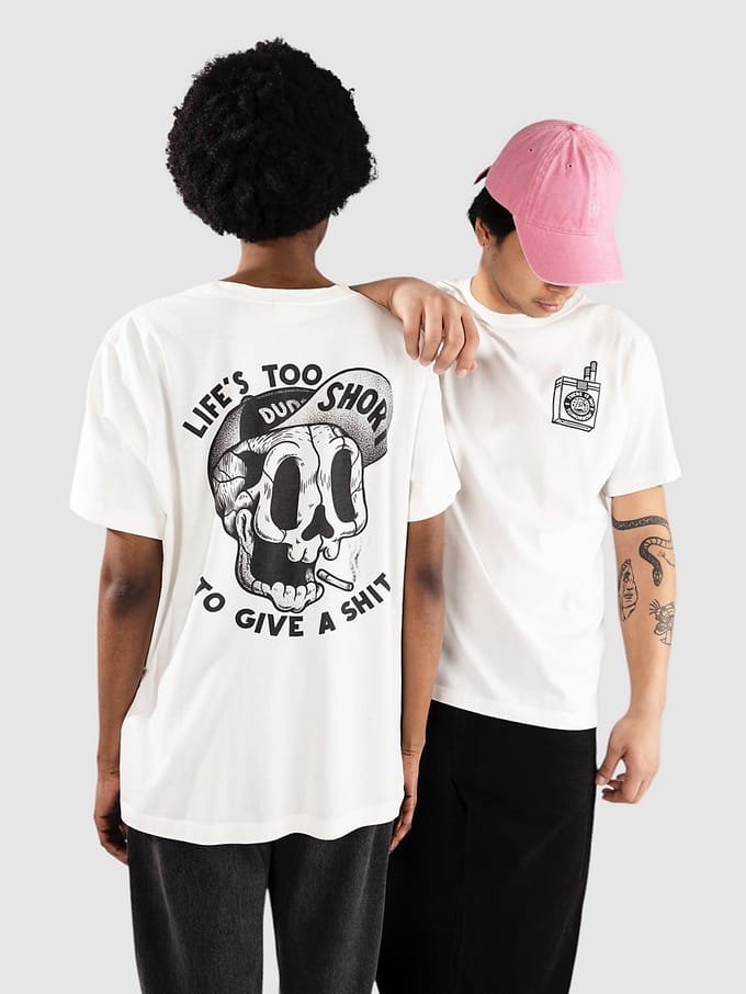 The Dudes Too Short Smokes Classic T-Shirt wit