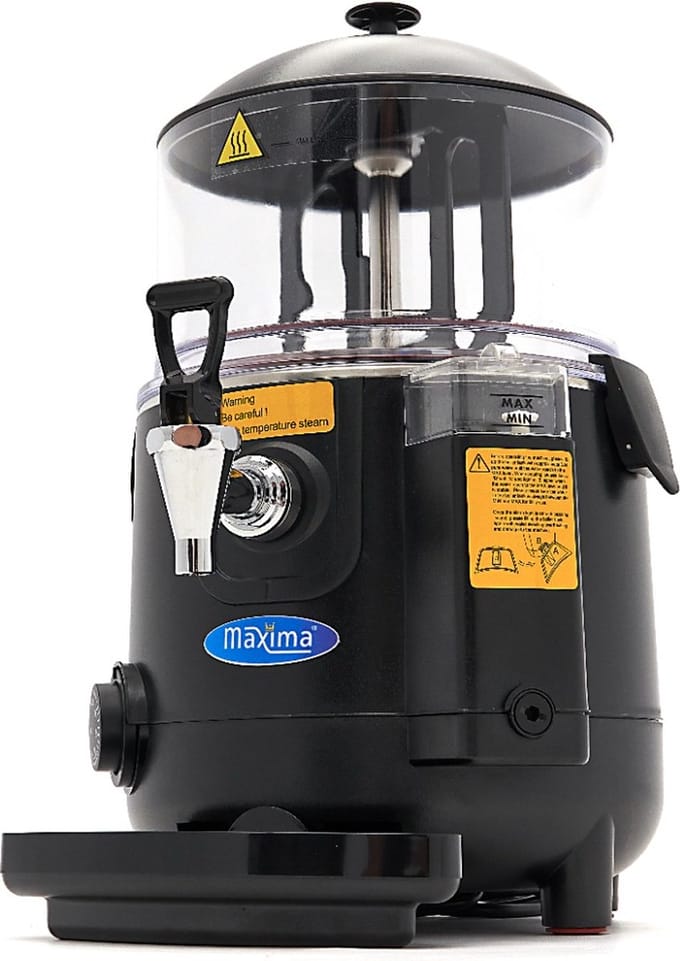 Warme Chocolademelk Dispenser – 5 L – Zwart