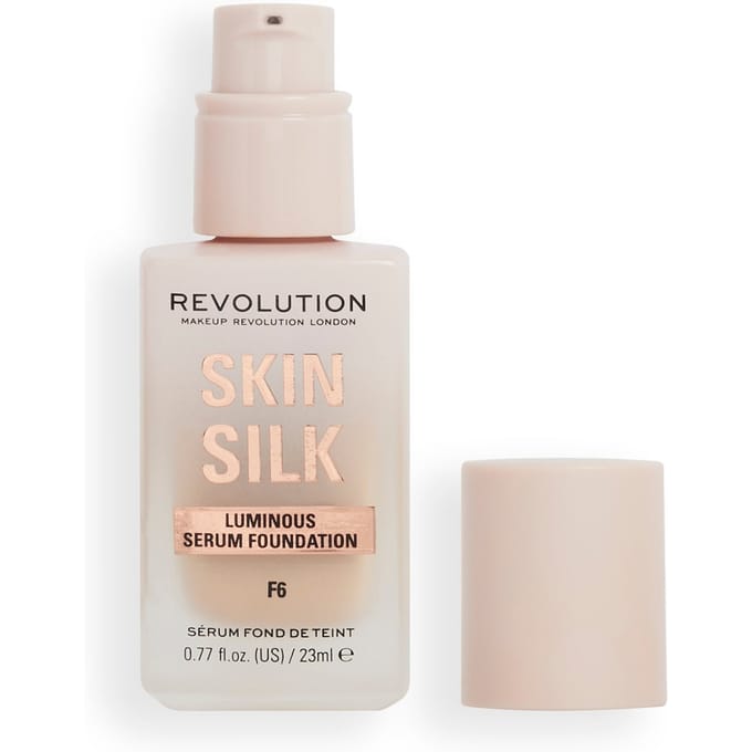 Makeup Revolution Silk Serum Foundation 23ml (Verschillende Tinten) - F6