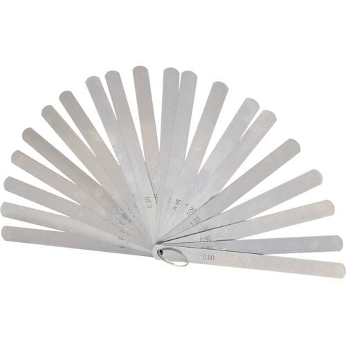 KS Tools 300.0616 Zuigerspielmal, 20 vel, 0,05 - 1 mm