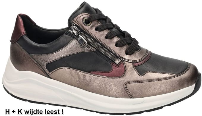 Solidus -Dames - metallic - sneakers - maat 36.5
