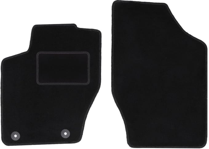 Voormatten zwart voor: Citroen C4 I coupé, hatchback (2004-2010)