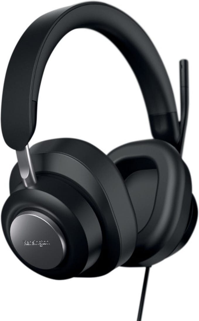 Kensington H2000 USB-C Headset - Met ruisonderdrukking - On Ear - Zwart