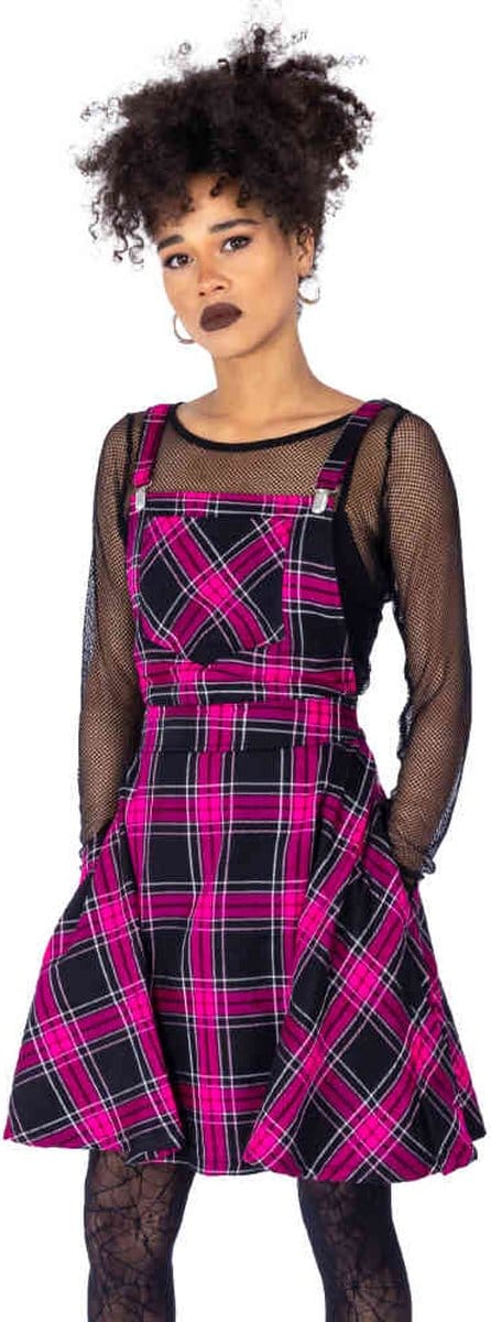 Rockabella - Maeve Pinafore Korte jurk - S - Roze