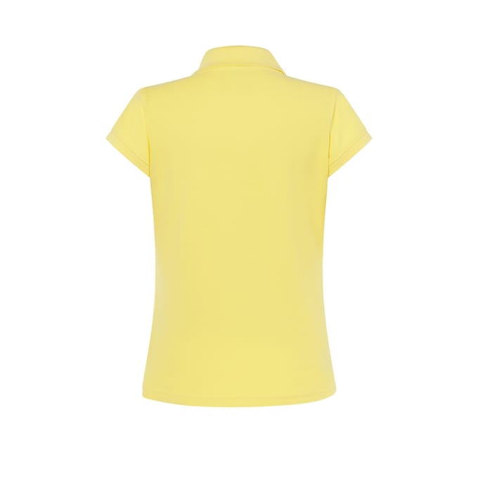JHK Dames/Dames Regular Poloshirt (Lichtgeel)