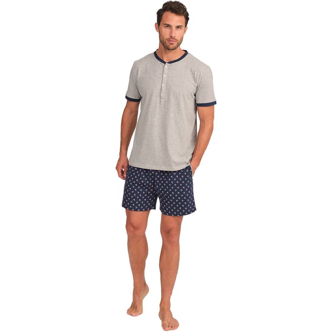 JJBFH5301 Korte mouwen pyjama voor heren