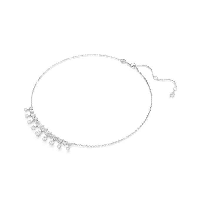 Swarovski 'Idyllia' Dames Ketting van Basismetalen - Zilver 5692637