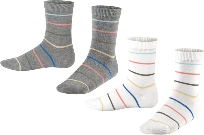 Esprit Sokken Colorful Stripes 2-Pack