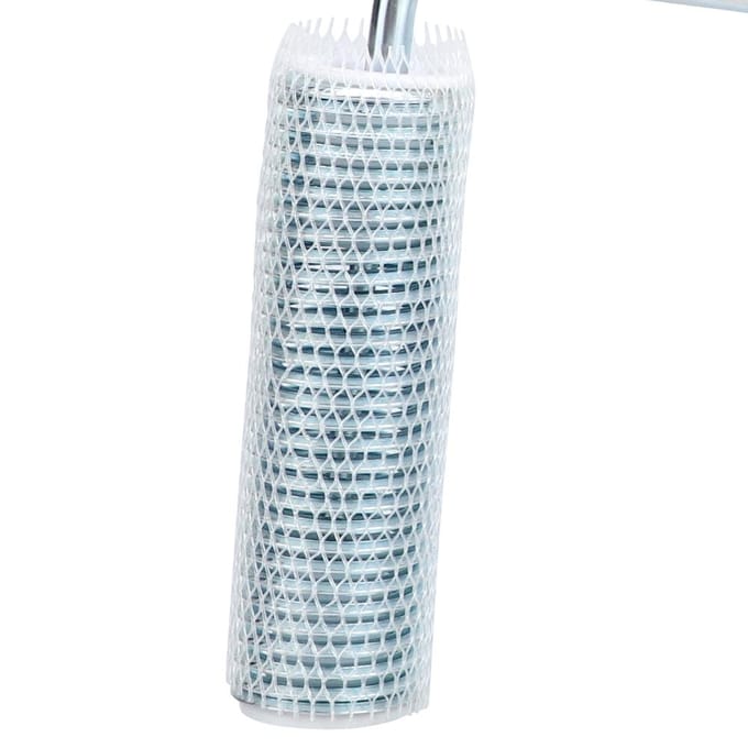 Diameter 26x90mm Aluminiumlegering Glasvezel Lamineren Bubbel Veerwals Rollend Gereedschap white